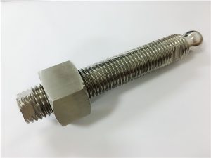 No.22-Custom CNC milling stainless steel ball head bolt and fastener