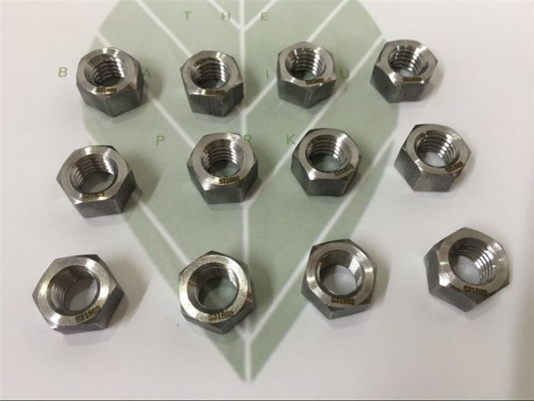 ഇരട്ട 2205 a182 f51 uns s31803 en1.4462 ഹെക്സ് ബോൾട്ട് din933 ഫാസ്റ്റനർ